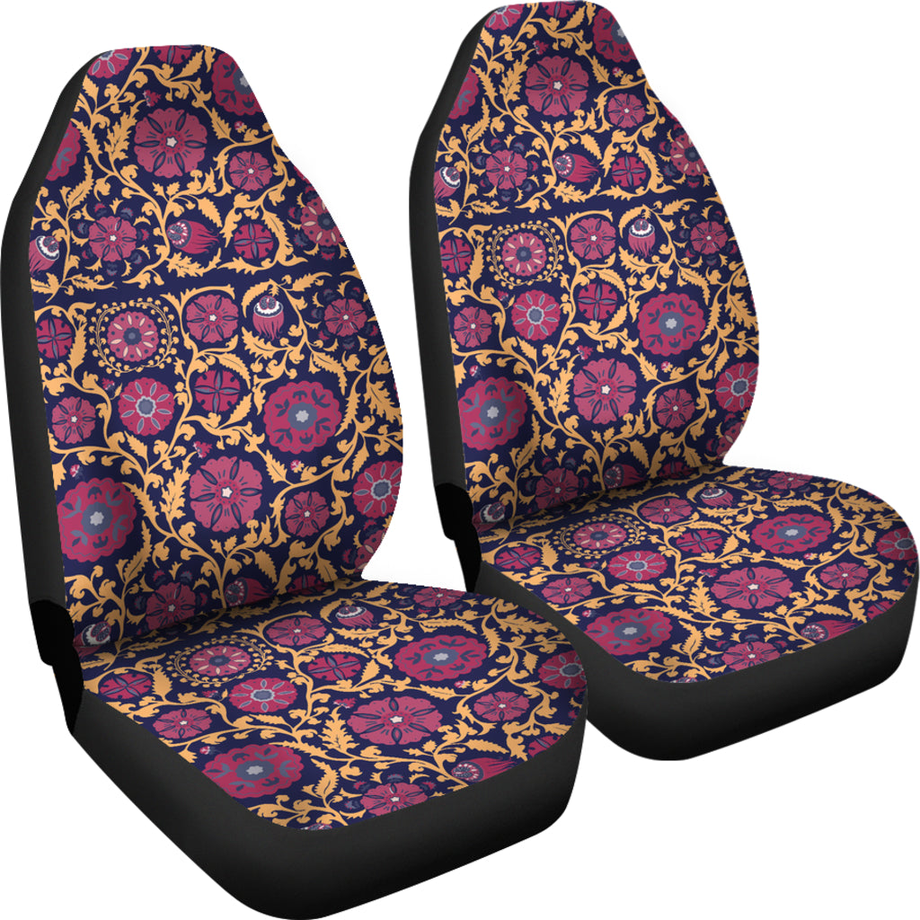 Suzani Print Design LKS303 Car Seat Covers