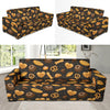 Bread Pattern Print Design 05 Sofa Slipcover