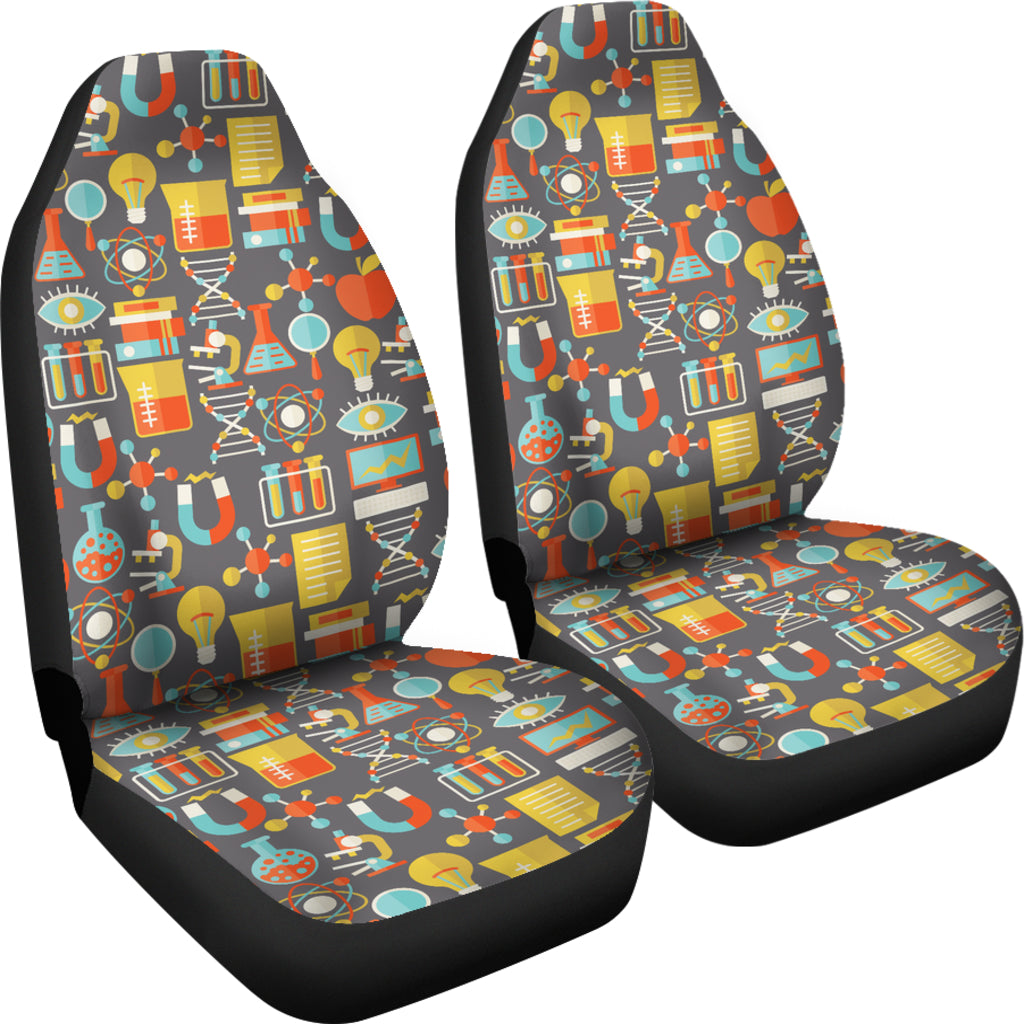 Science Print Design LKS302 Car Seat Covers