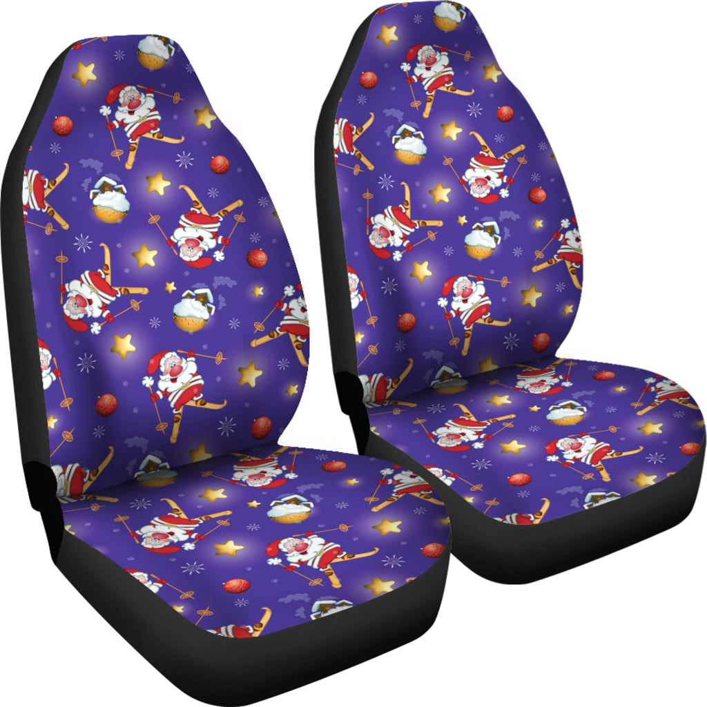 Ski Print Design LKS308 Car Seat Covers