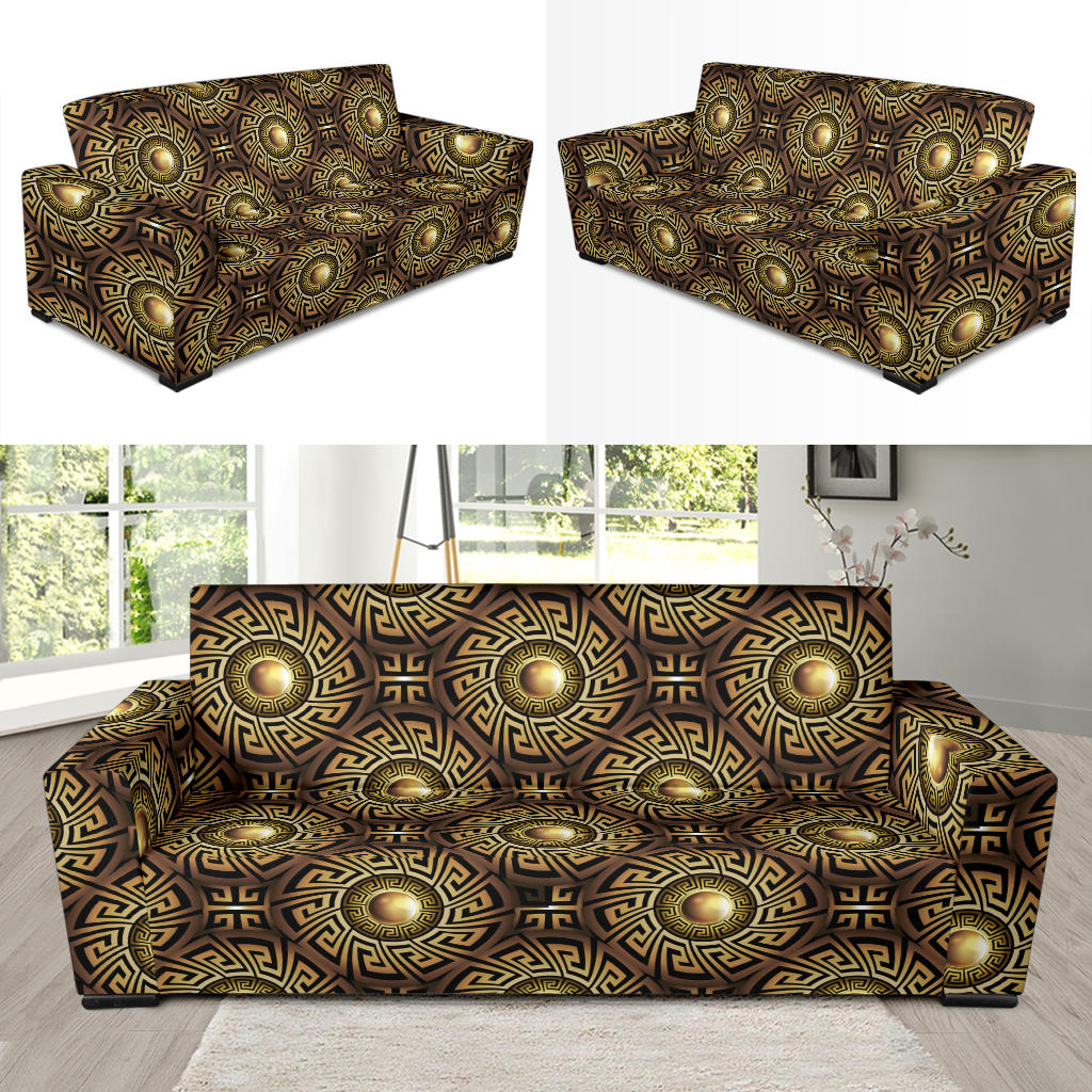 Ancient Greek Print Design LKS3012 Sofa Slipcover