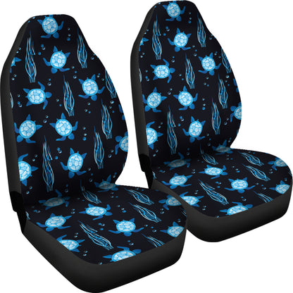 Sea Turtle Print Design LKS3013 Car Seat Covers