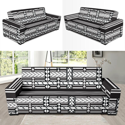 Samoan Tattoo Print Design LKS304 Sofa Slipcover