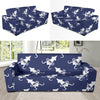 Giant Squid Pattern Print Design 02 Sofa Slipcover