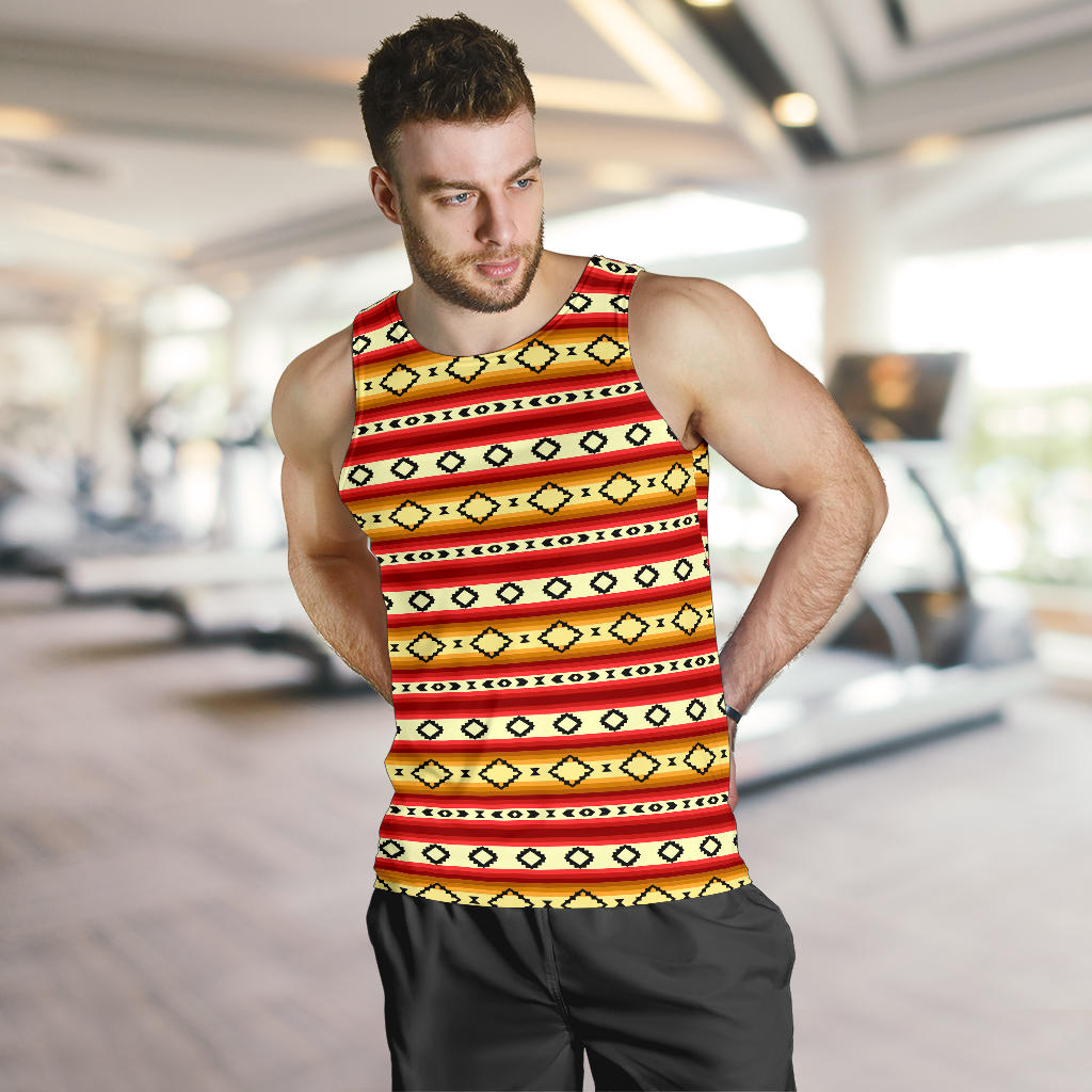 Serape Themed Men Tank Top