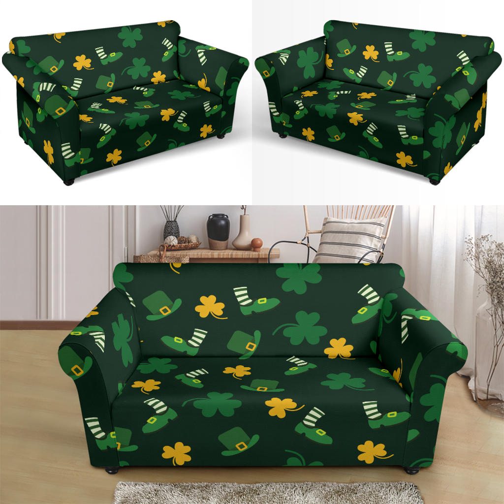 St Patricks Day Print Design LKS306 Loveseat Couch Slipcover