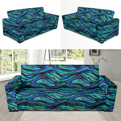 Abalone Pattern Print Design 02 Sofa Slipcover