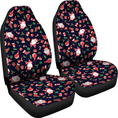 Santa Christmas Themed Print Design LKS304 Car Seat Covers