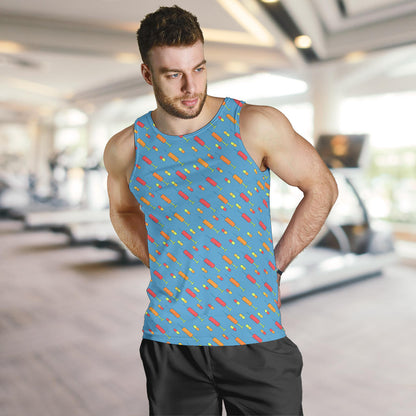 Phlebotomist Medical Pattern Men Tank Top