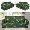 Rooster Pattern Print Design A01 Sofa Slipcover