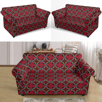 Vikings Print Design LKS301 Loveseat Couch Slipcover