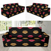 Lip Pattern Print Design 03 Sofa Slipcover