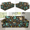 Money Pattern Print Design 01 Sofa Slipcover