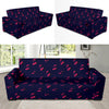 Cherry Pattern Print Design 02 Sofa Slipcover