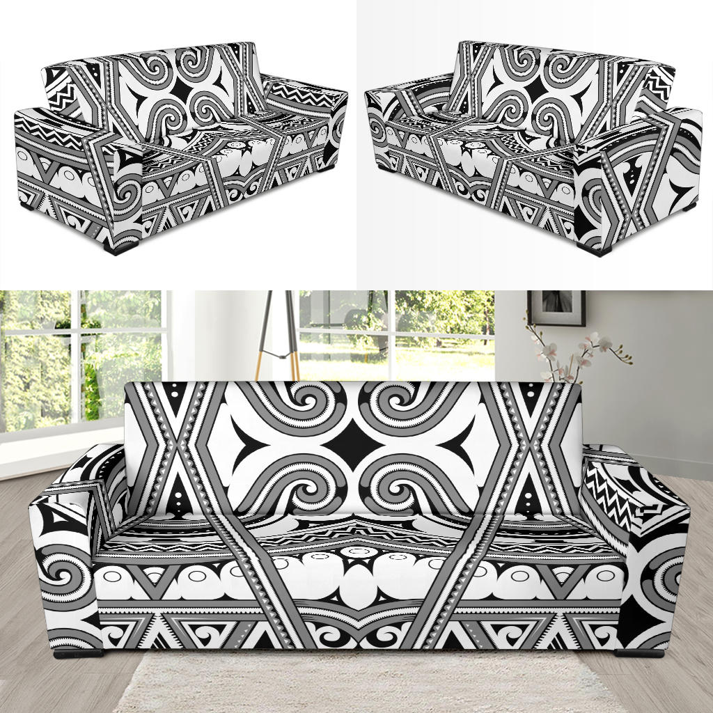 Samoan Pattern Print Design LKS302 Sofa Slipcover