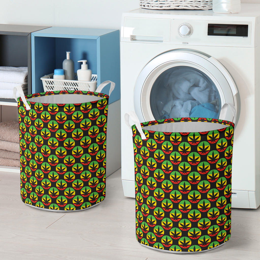 Rasta Reggae Color Design Laundry Basket