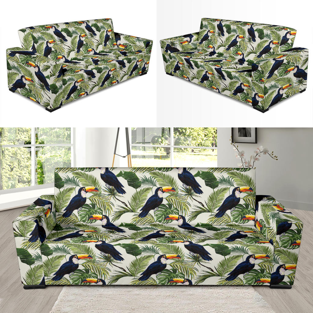 Toucan Print Design LKS308 Sofa Slipcover