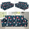 Cupcake Pattern Print Design 03 Sofa Slipcover