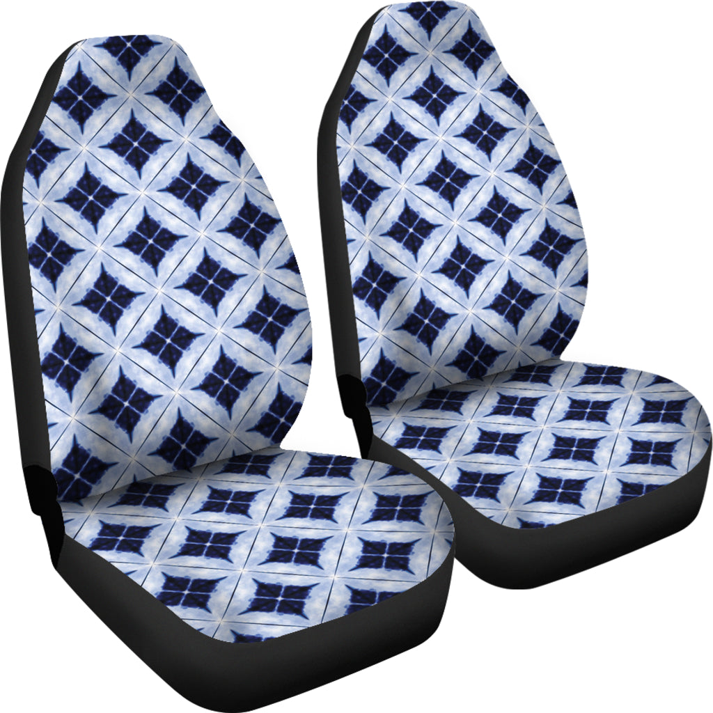 Tie Dye Print Design LKS308 Car Seat Covers