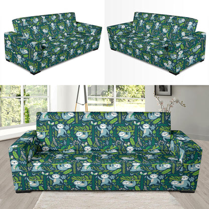 Sloth Print Design LKS304 Sofa Slipcover