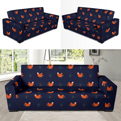 Squirrel Print Design LKS303 Sofa Slipcover
