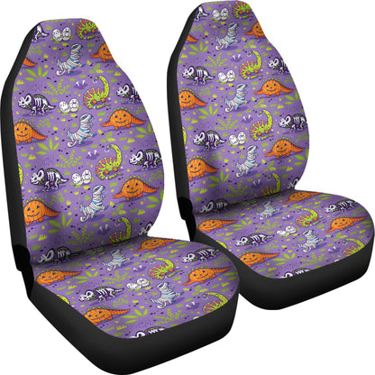 Zombie Dinosaur Print Design LKS302 Car Seat Covers