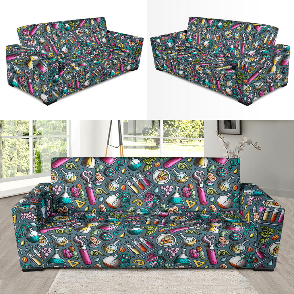 Science Print Design LKS304 Sofa Slipcover