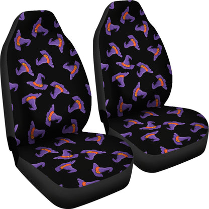 Witch Hat Print Design LKS304 Car Seat Covers