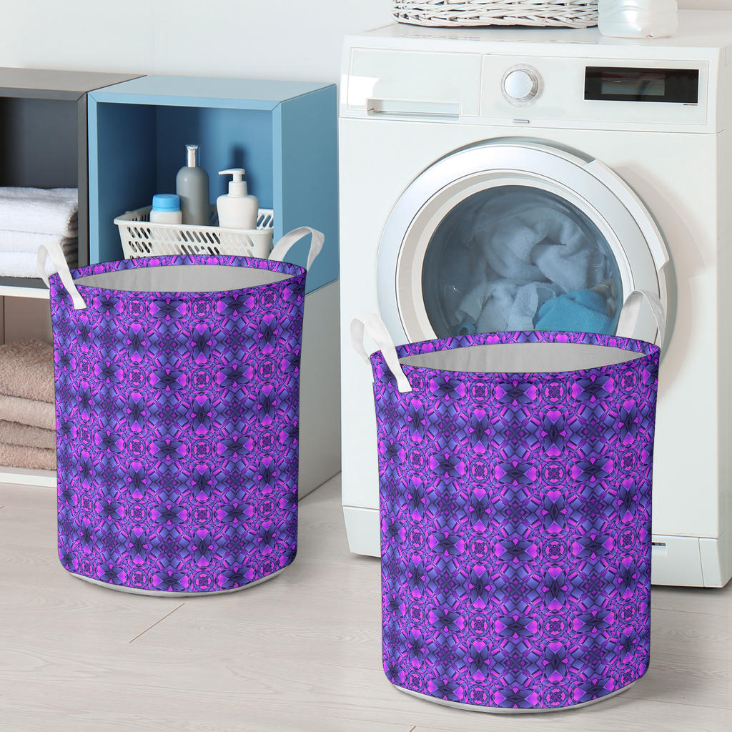 kaleidoscope Pattern Print Design Laundry Basket
