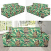 Leopard Pattern Print Design 03 Sofa Slipcover