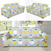 Citrus Pattern Print Design 03 Sofa Slipcover