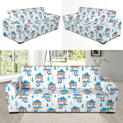Ski Print Design LKS306 Sofa Slipcover