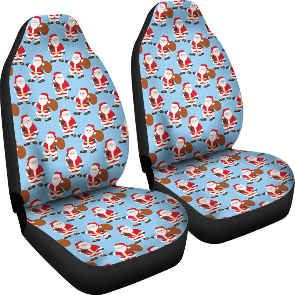 Santa Christmas Themed Print Design LKS305 Car Seat Covers