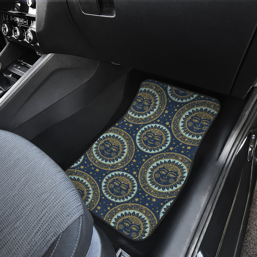 Boho Sun Dream Car Floor Mats Front Back