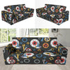 Mechanic Pattern Print Design 01 Sofa Slipcover