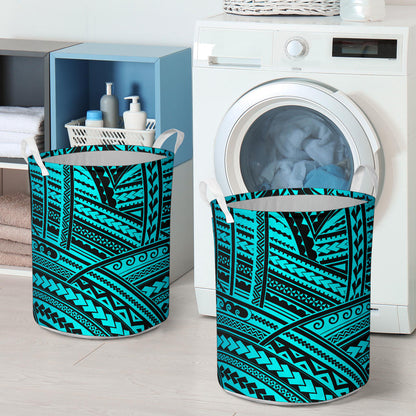 Polynesian Tribal Laundry Basket