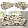 lizard Pattern Print Design 02 Sofa Slipcover