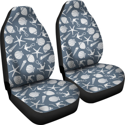 Seashell Print Design LKS306 Car Seat Covers
