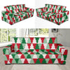 Christmas Tree Pattern Print Design 01 Sofa Slipcover