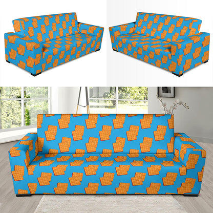 Waffle Print Design LKS304 Sofa Slipcover
