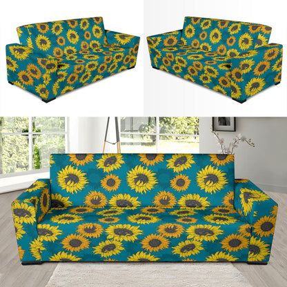 Sunflower Print Design LKS301 Sofa Slipcover
