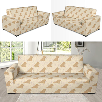 Chinese Shar Pei Pattern Print Design 01 Sofa Slipcover