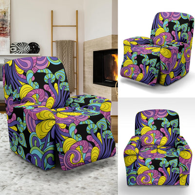 Trippy Print Design LKS305 Recliner Slipcover