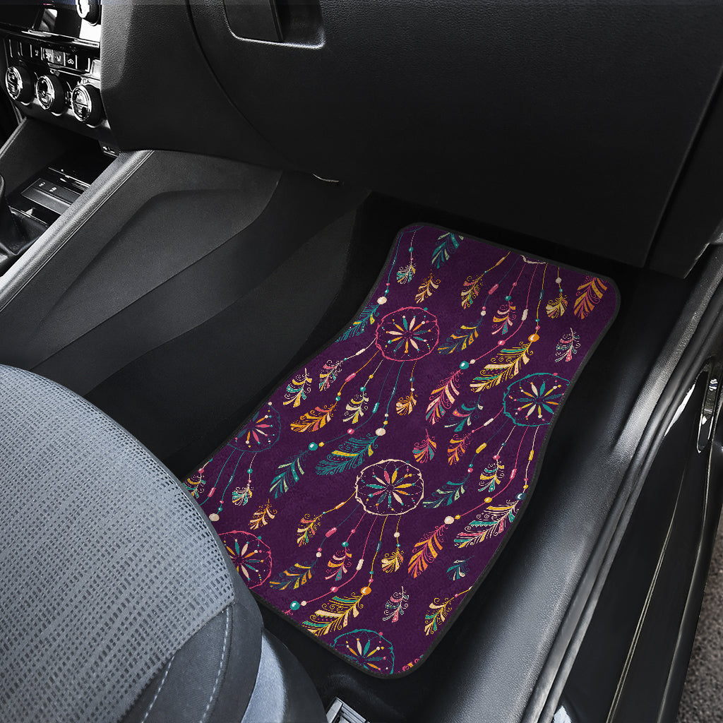 Dream Catcher Boho Design Car Floor Mats Front Back
