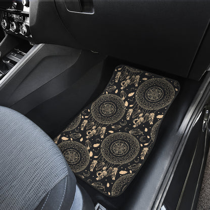 Dream Catcher Mandala Boho Moon Car Floor Mats Front Back