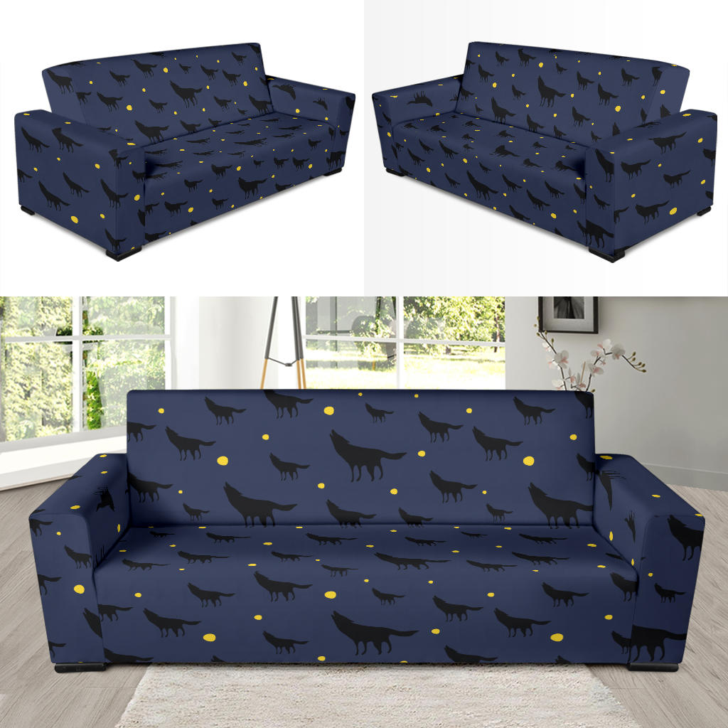 Wolf Print Design LKS301 Sofa Slipcover