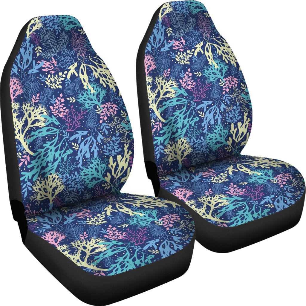 Seaweed Print Design LKS301 Car Seat Covers