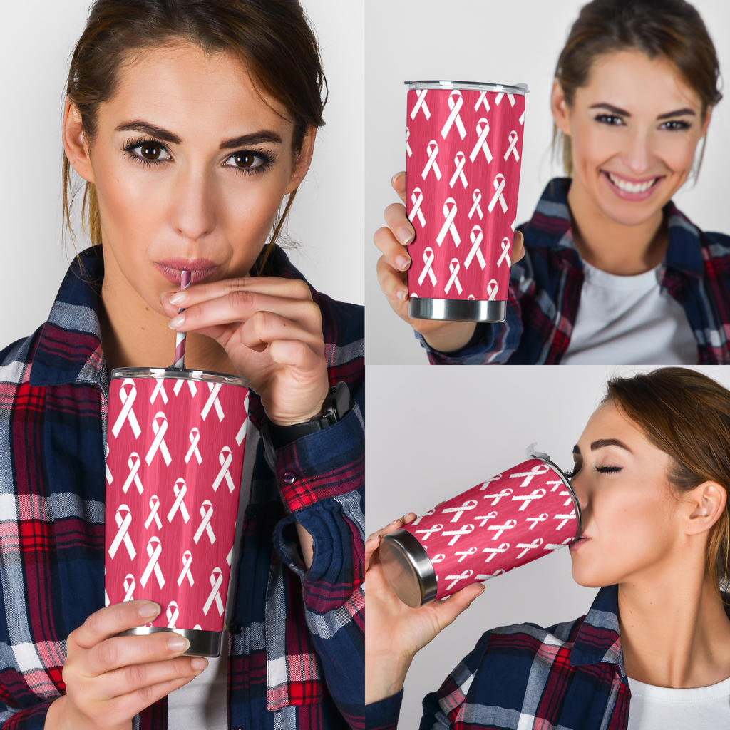 Breast Cancer Awareness Symbol Tumbler