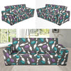 Bowling Pattern Print Design 03 Sofa Slipcover