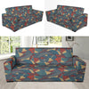 Pisces Pattern Print Design A01 Sofa Slipcover